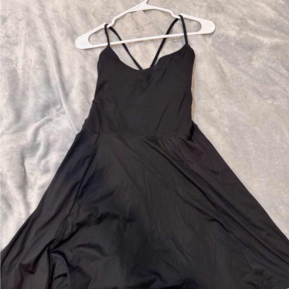 Black Sport Gilly Hicks Spaghetti Strap Dress